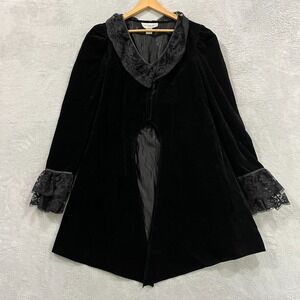 VTG Cinema Secrets Costume 10-12  Gallery Velvet Gothic Lace Victorian USA Made